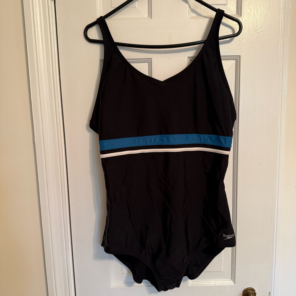Speedo Black Swimsuit XXL